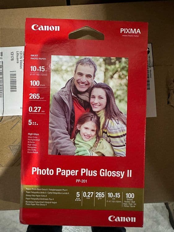 Фотобумага Canon Photo Paper Plus Glossy II (PP-201) — 2