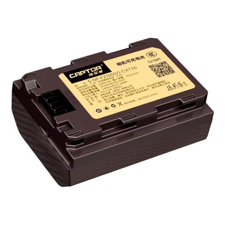 В продаже новые батареи SONY NP-FZ100 CAPTOR 2600 mAh — 3
