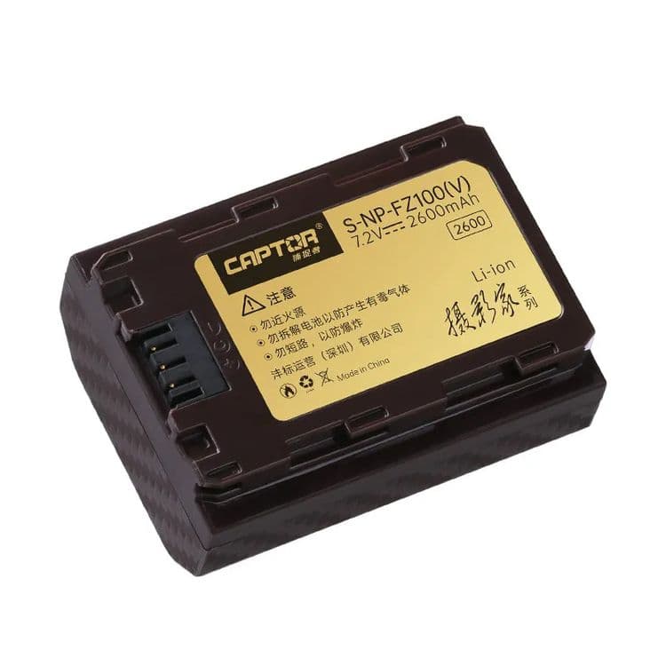 В продаже новые батареи SONY NP-FZ100 CAPTOR 2600 mAh — 5