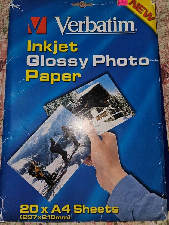Фотобумага разная — 2