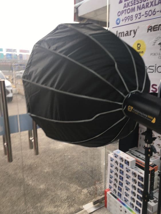 softbox zontik lampa rgb — 1
