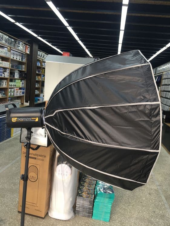 softbox zontik lampa rgb — 2