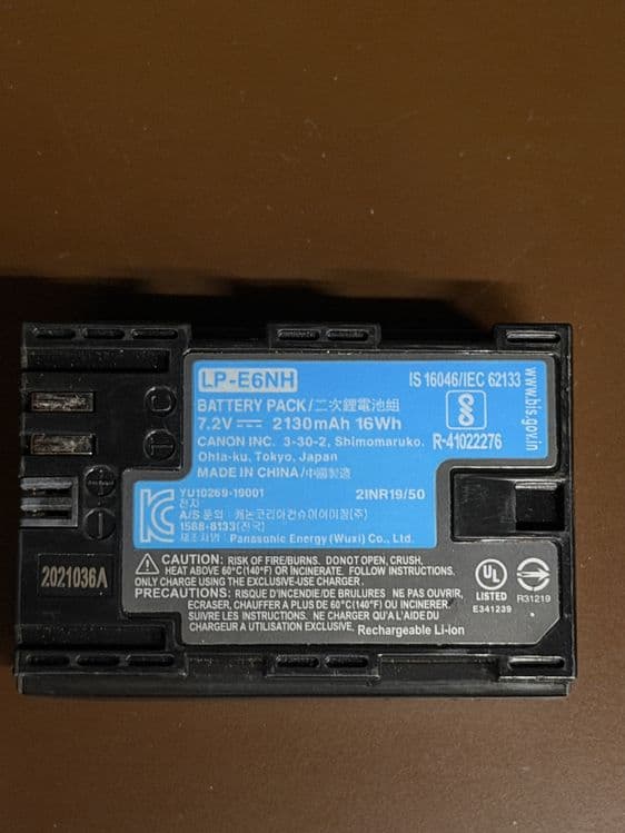 Аккумулятор Canon LP-e6n оригинал — 1