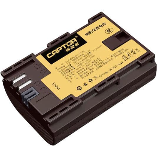 Батарея CANON LP-E6NH CAPTOR 2600 mAh с портом новая — 1