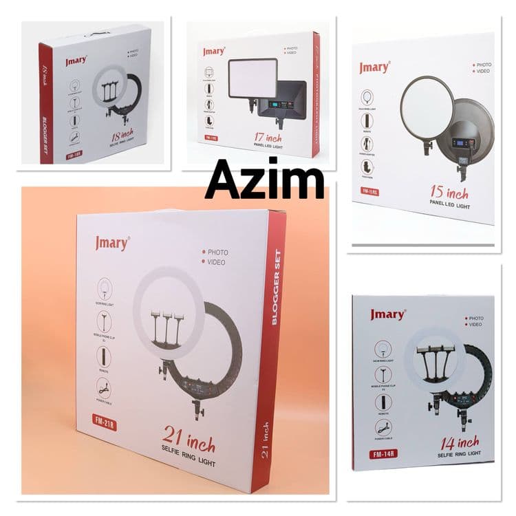 Jmary Кольцевая лампа 21R Lampa kalsevoy Jmary 21R shtativ — 7