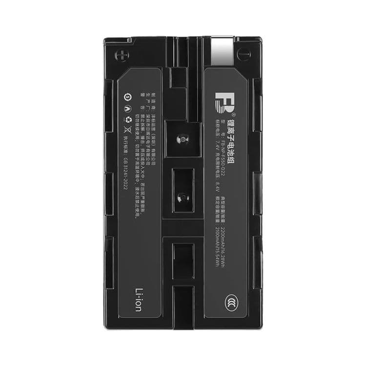 Новые аккумуляторы NP-F550 для света/прожектора — 3