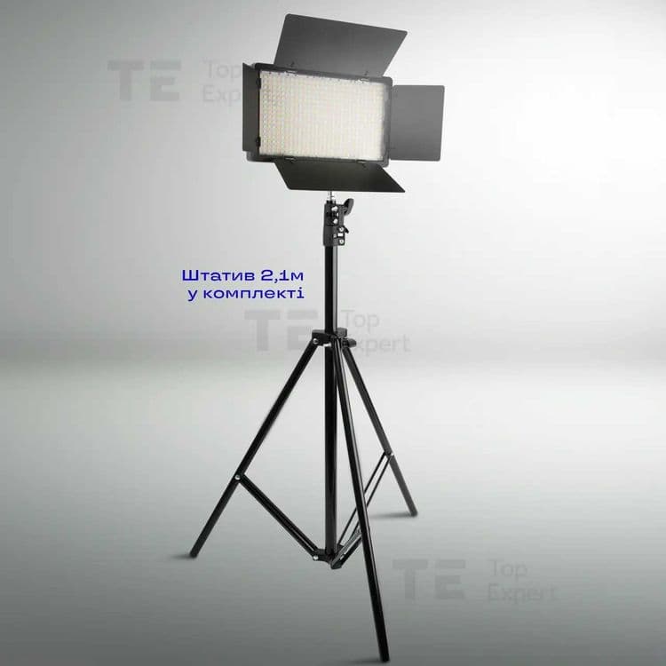 LED лампа видеосвет Pro LED 800 для фото и видео + штатив — 2