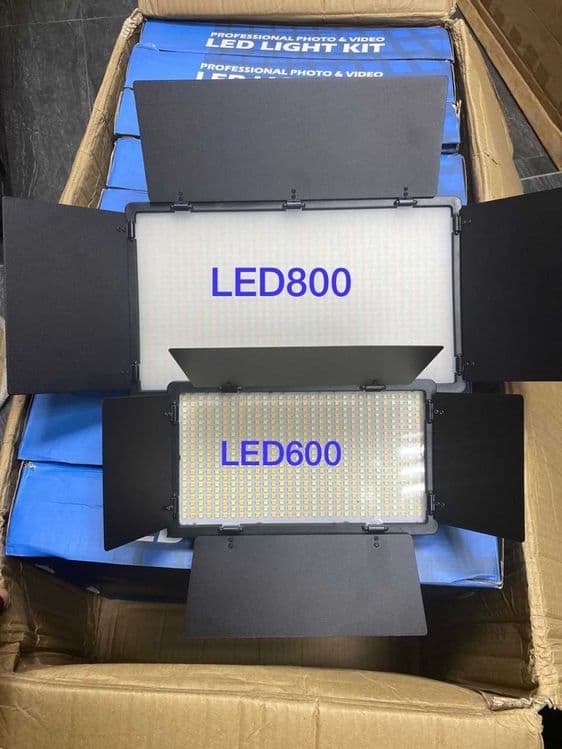 LED лампа видеосвет Pro LED 800 для фото и видео + штатив — 4