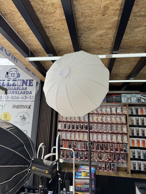 Fotobox softbox foto zontik lampa — 2