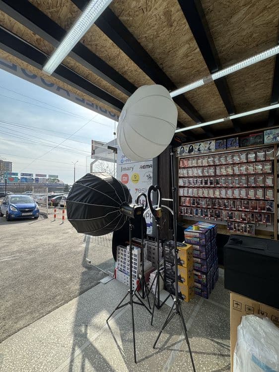 Fotobox softbox foto zontik lampa — 3