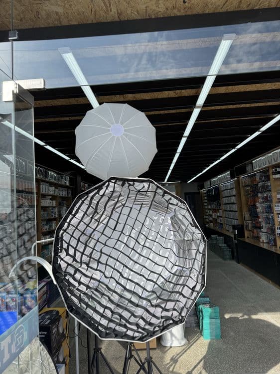 Fotobox softbox foto zontik lampa — 7