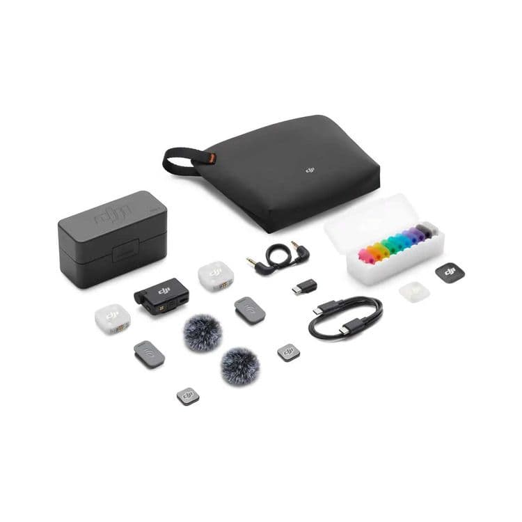 DJI Mic Mini 2 (2 TX + 1 RX + Charging Case) | NEW VERSION — 2