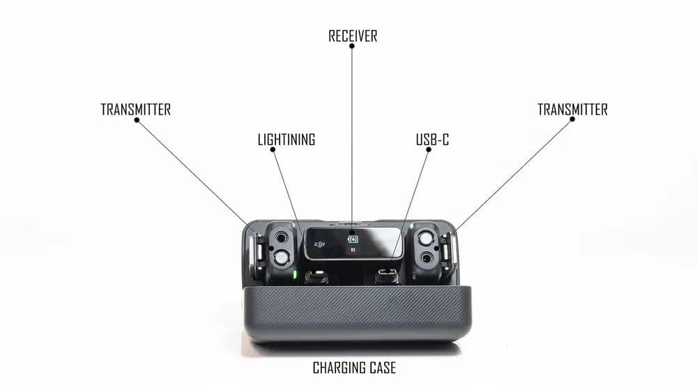 DJI mic Wireless microphone New (оптом) — 5