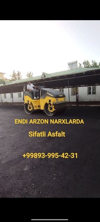 Asfalt Yotqizish Xizmati Samarqand boʻylab — 1