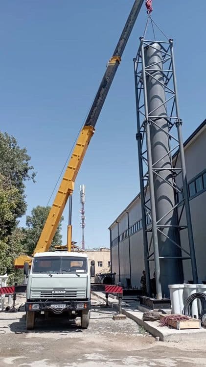Услуги автокрана ивановец 25тонн по городу Самарканд — 1