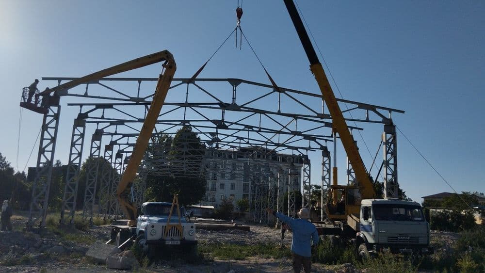 Услуги автокрана ивановец 25тонн по городу Самарканд — 4