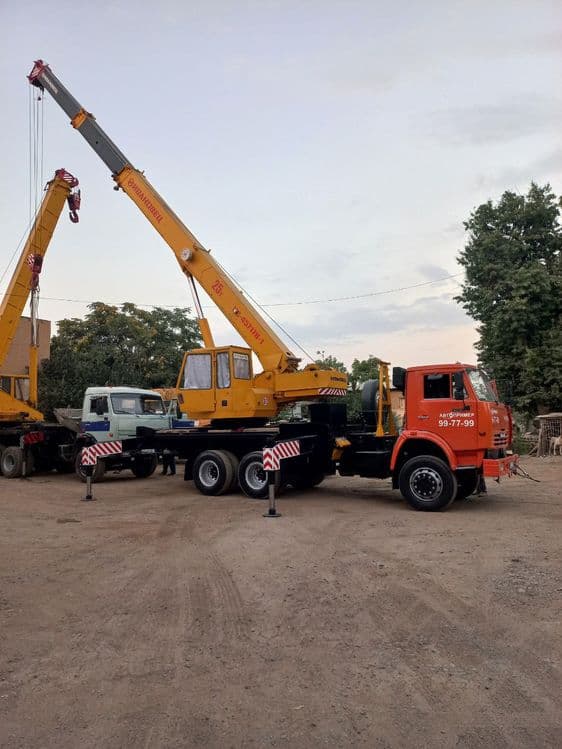 Услуги автокрана ивановец 25тонн по городу Самарканд — 6