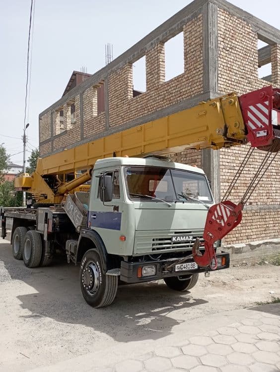 Автокран хизмати Самарканд шахар. Автокран хизмати  камаз 25 тоннали — 1