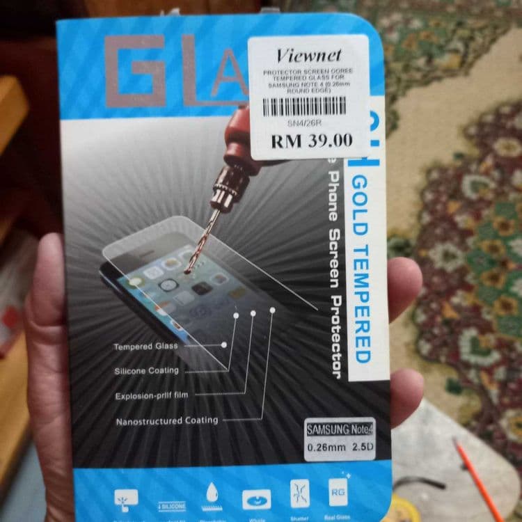 Продам защиту экрана на телефон Samsung NOTE4 — 1