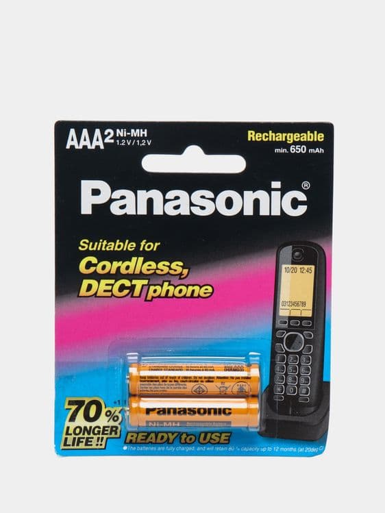 Аккумулятор для радиотелефона Panasonic батарейки — 1