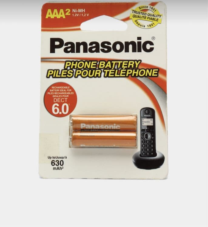 Аккумулятор для радиотелефона Panasonic батарейки — 2