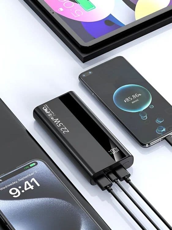 Powerbank Внешний аккумулятор 10 000 mA/h 22.W с быстрой зарядкой — 2