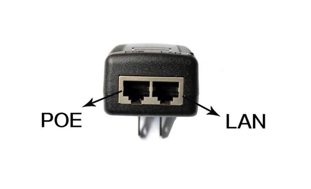 POE Ethernet адаптер AC DC 48V/500MA, 24W/1A, 18W/1A, 12V/2A — 2