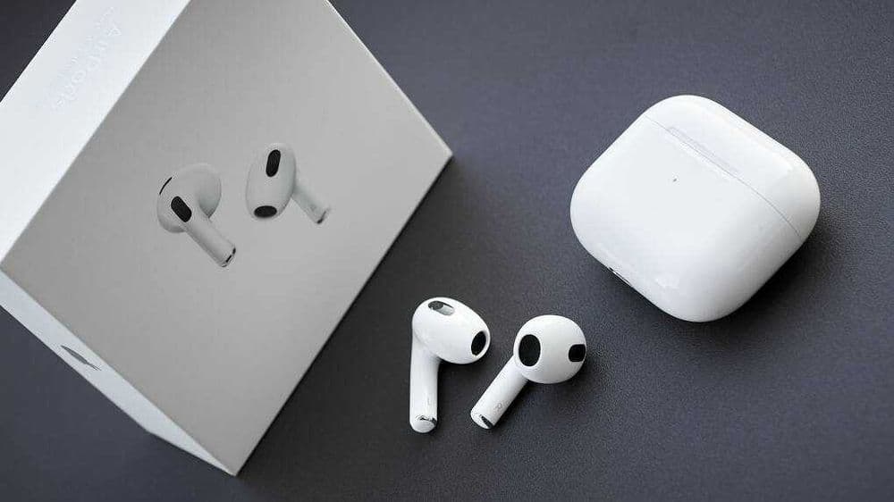 Airpods 3  Новый поколение + гарантия + доставка  Дубайский Цветы ecт — 1