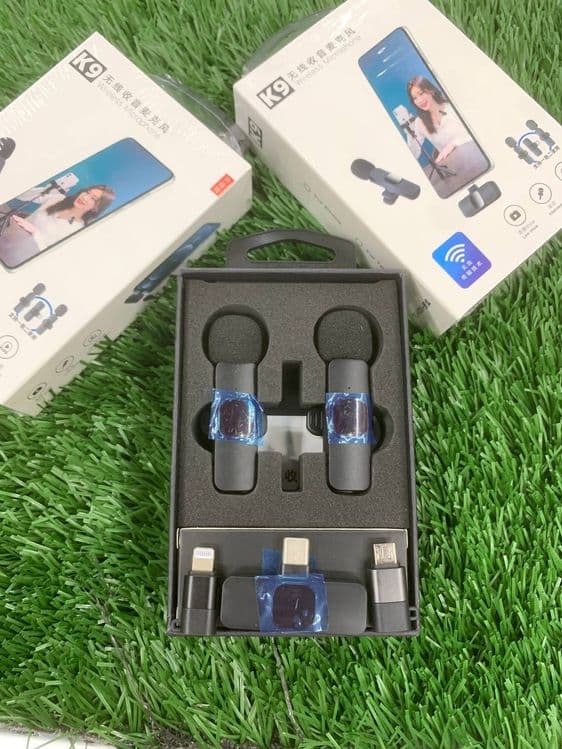 Беспроводной микрофон K8-K9 петличка для iPhone + Android — 3