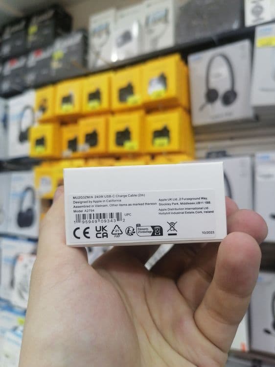 Оригинальный кабель Apple Type-C to Type-c 240w — 3