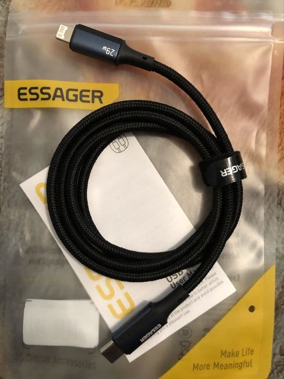 Зарядное устройство ESSAGER для айфон и андроид — 8