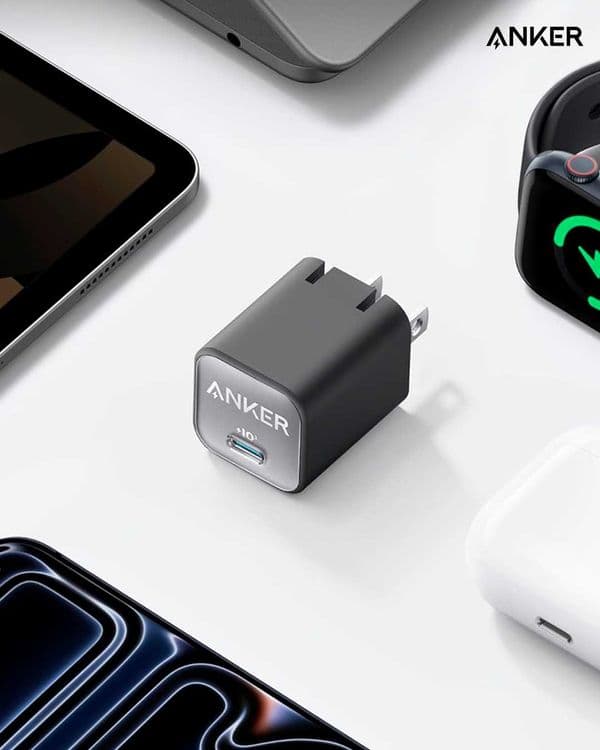 Зарядное устройство + кабель Anker Nano Charger 30W — 1