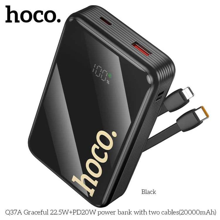 Hoco Q37A Graceful 22.5W+PD20W 20000mAh Power Bank for iPhone 16 — 4
