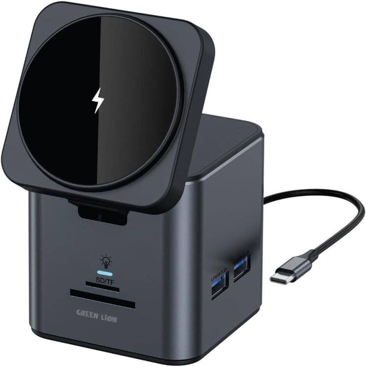 USB type-c HUB Green Lion для телефона и ноутбука — 1