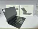 Ipad lux keyboard oq va qora rang