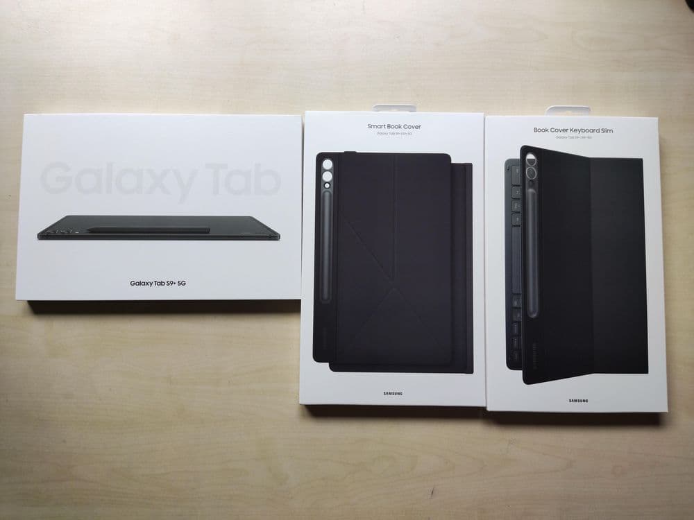 Чехол Samsung Tab S9 S9 Plus vs S9 Ultra Keyboard Original — 3