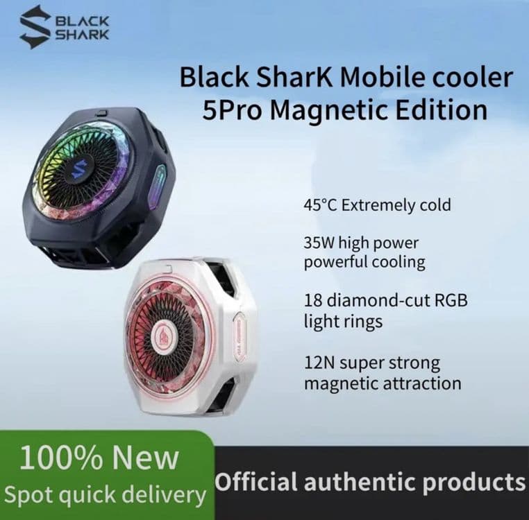 Кулер Black Shark 5 Pro для iPhone и Samsung — 1