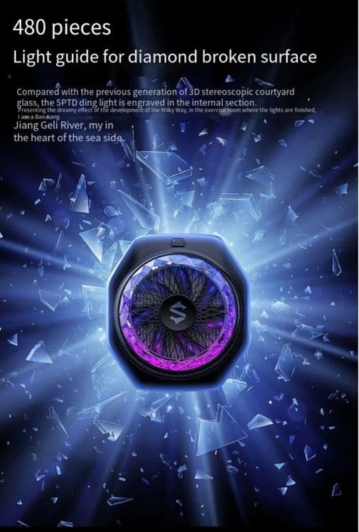 Кулер Black Shark 5 Pro для iPhone и Samsung — 3