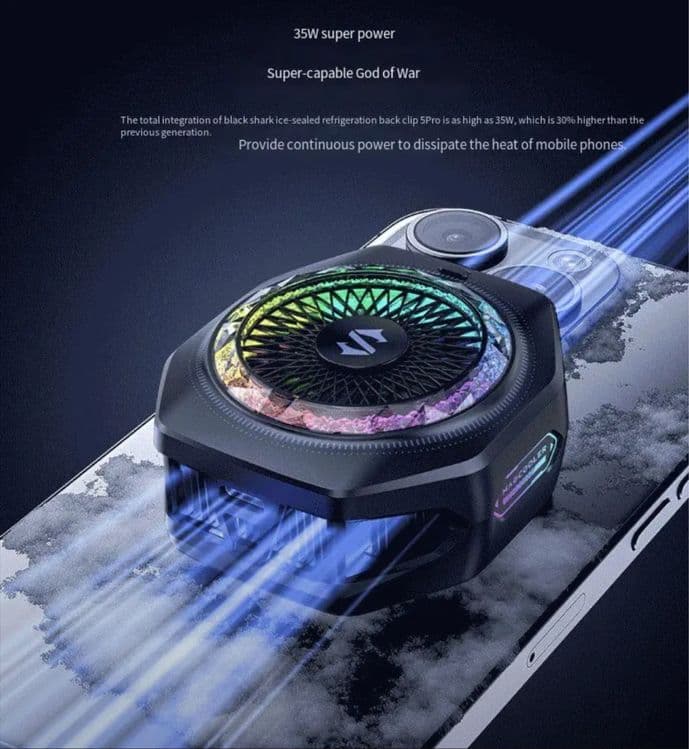 Кулер Black Shark 5 Pro для iPhone и Samsung — 4