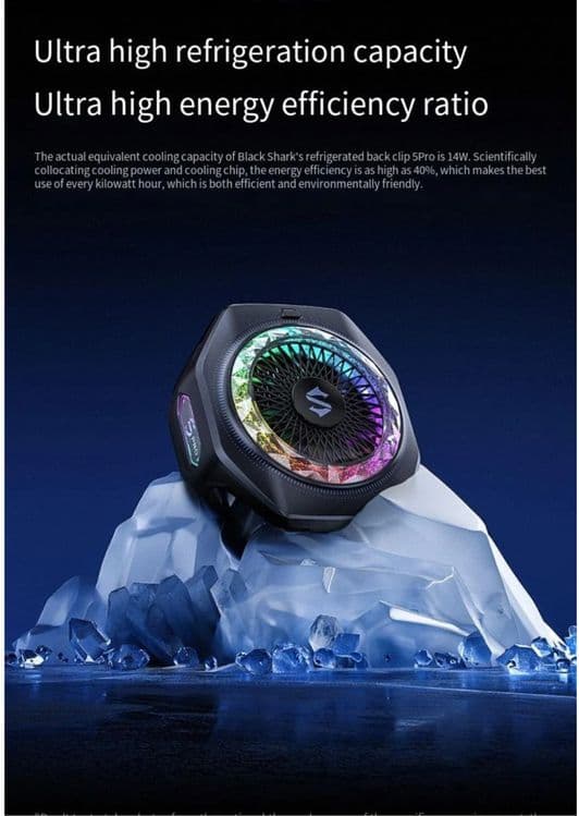 Кулер Black Shark 5 Pro для iPhone и Samsung — 7