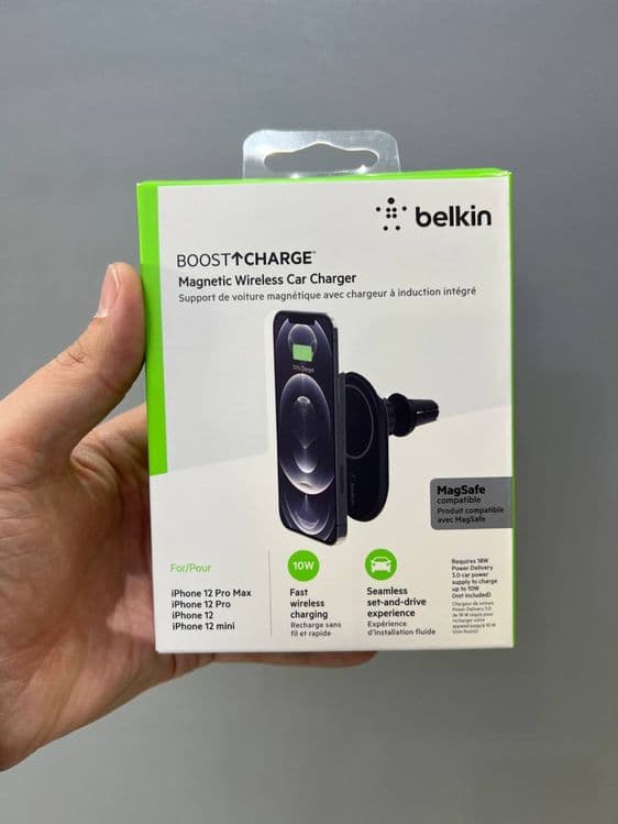 Беспроводное зарядное устройство Belkin MagSafe 3-in-1 Wireless Charge — 8