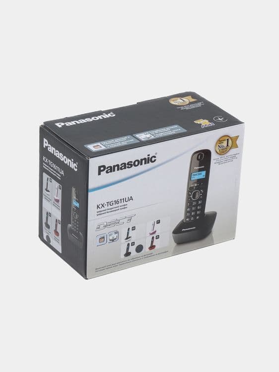 Радиотелефон Panasonic KX-TG1611UA
Радиотелефон Panasonic KX-TG1611UA,