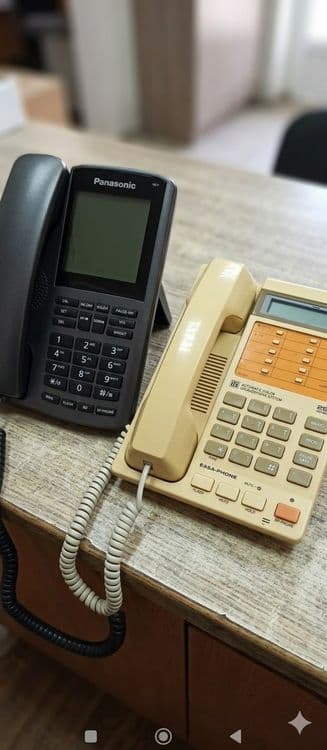 Panasonic стационар телефонлари сотилади