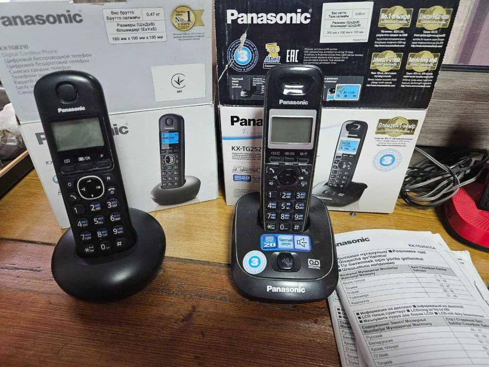 Радиотелефон телефонная трубка panasonic телефон — 1