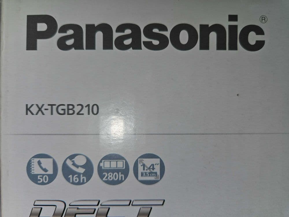 Радиотелефон телефонная трубка panasonic телефон — 5