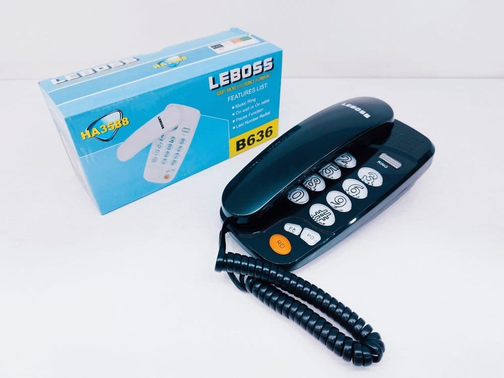 Домашний телефон Телефоны для дома Telefon Стационарный телефон — 1