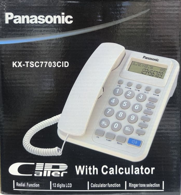 Супер, абсолютно новый, стационарный телефон panasonic, домашний, — 1