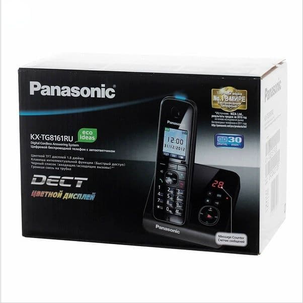 Panasonic KX-TG8161UА (в коробке). Все функции + автоответчик — 2