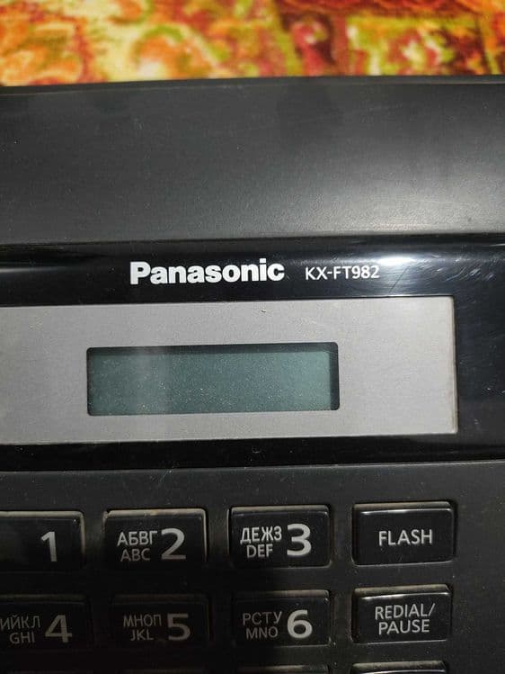 Panasonic Телефон + Факс + Ксерокопия Panasonic KX-FT982 — 2
