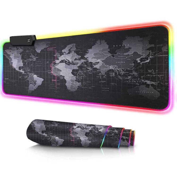Новый! iMICE RGB большой коврик с подсветкой 80х30 см — 1